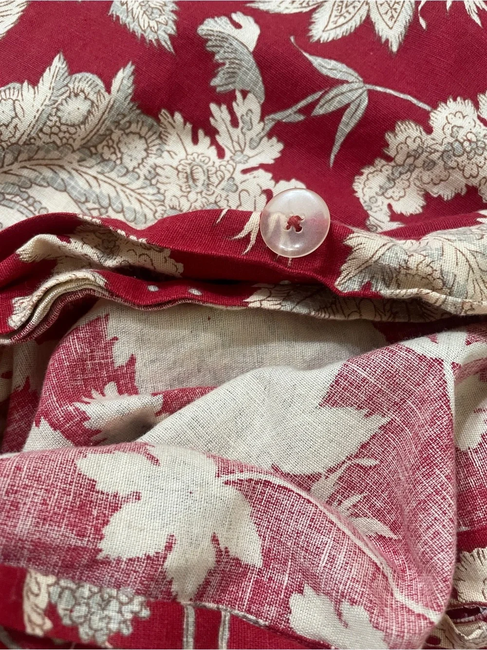 Pottery Barn rich red